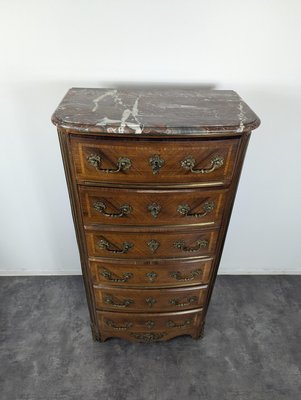 Regency Style Chest of Drawers in Rosewood-HLV-2024360