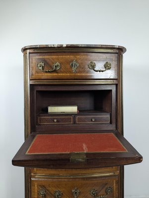 Regency Style Chest of Drawers in Rosewood-HLV-2024360