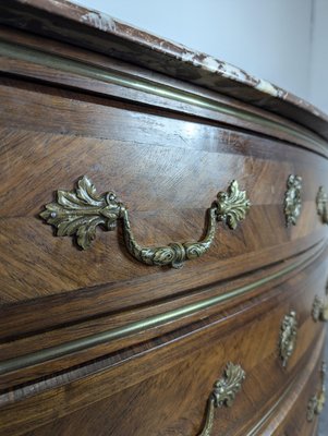 Regency Style Chest of Drawers in Rosewood Veneer-HLV-2024363