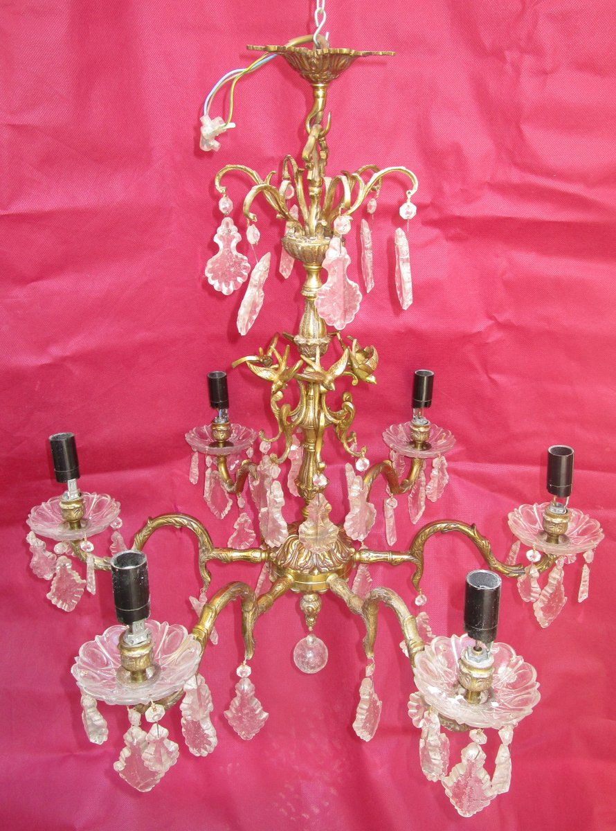 Regency Style Maria Teresa Chandelier, 1930s