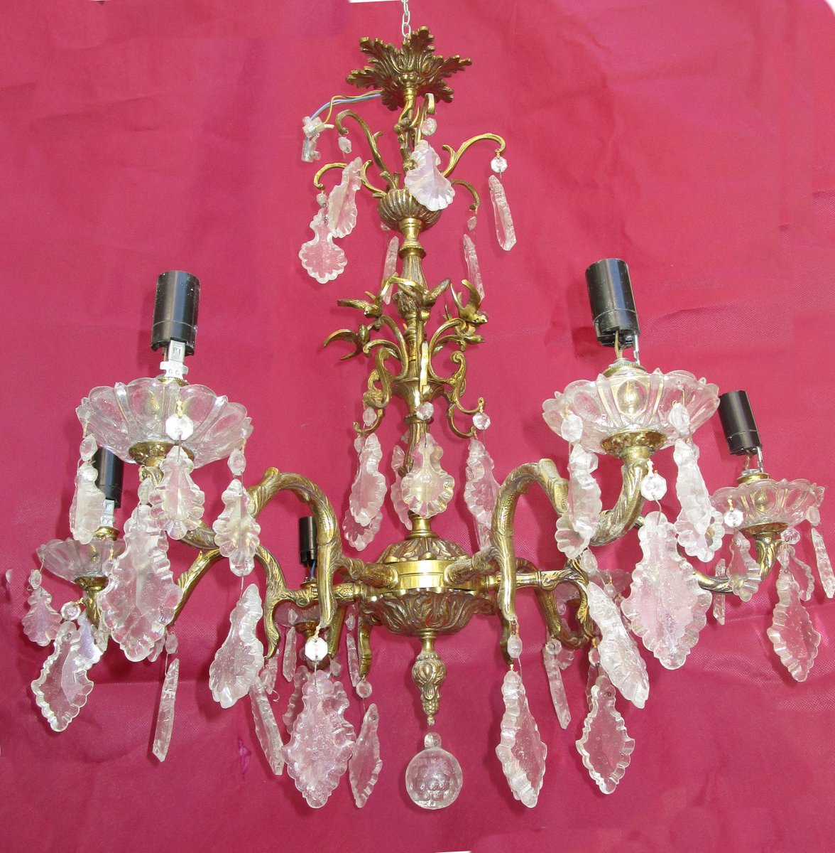 Regency Style Maria Teresa Chandelier, 1930s