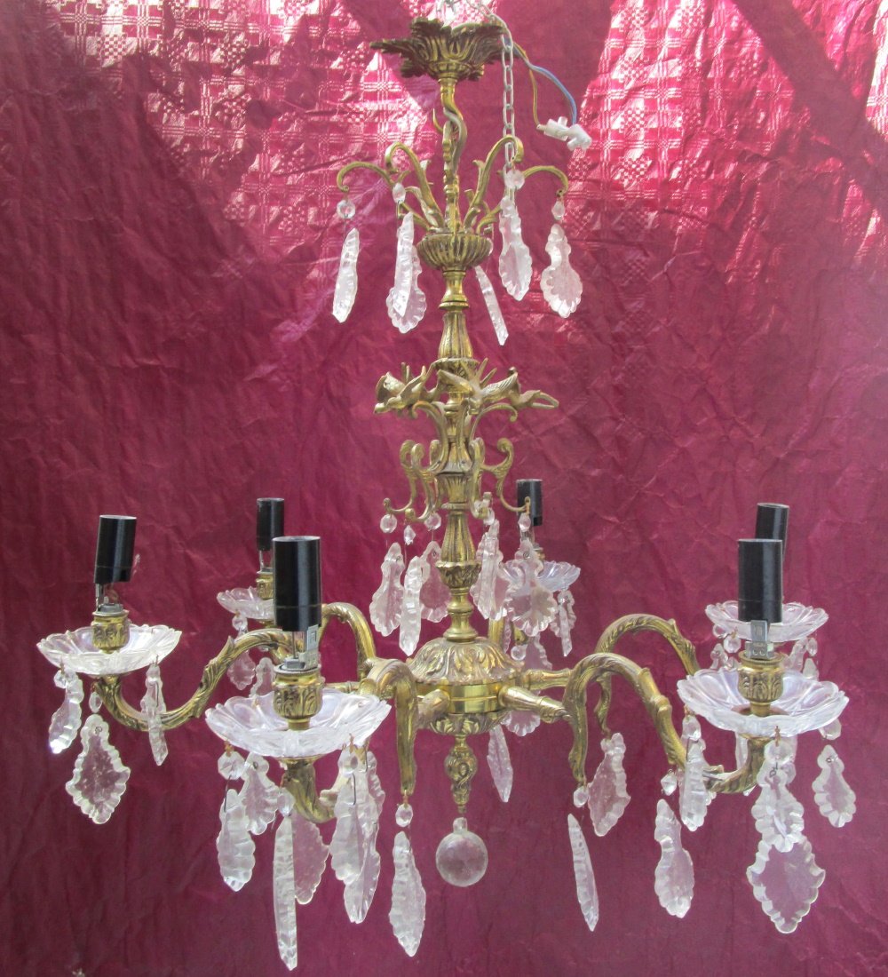 Regency Style Maria Teresa Chandelier, 1930s