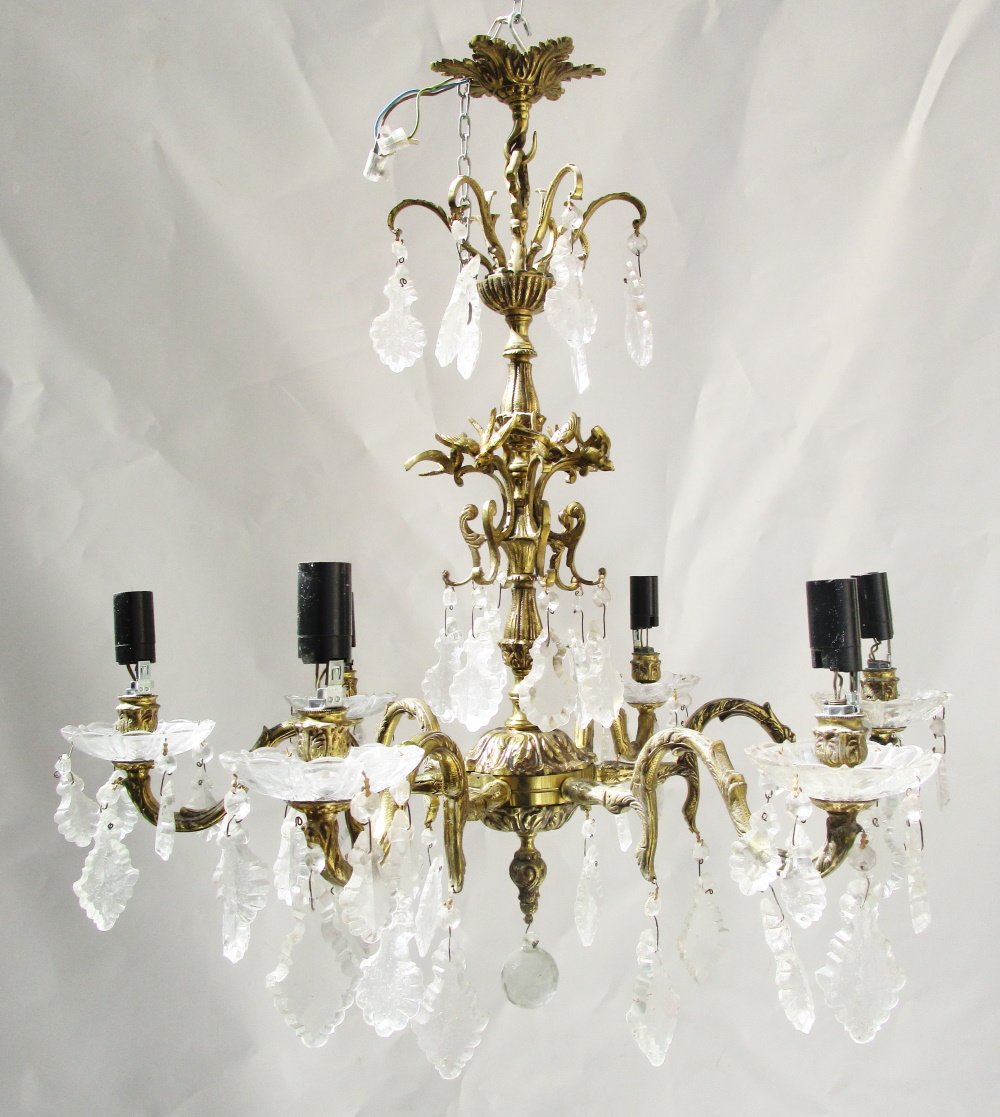 Regency Style Maria Teresa Chandelier, 1930s