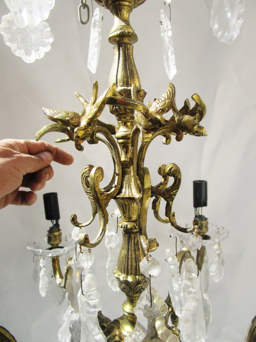 Regency Style Maria Teresa Chandelier, 1930s