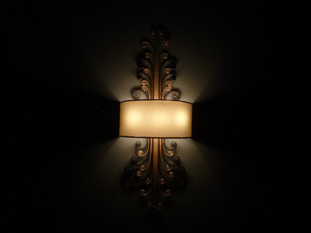 Regency Wall Lamp from Banci Firenze, 1960s