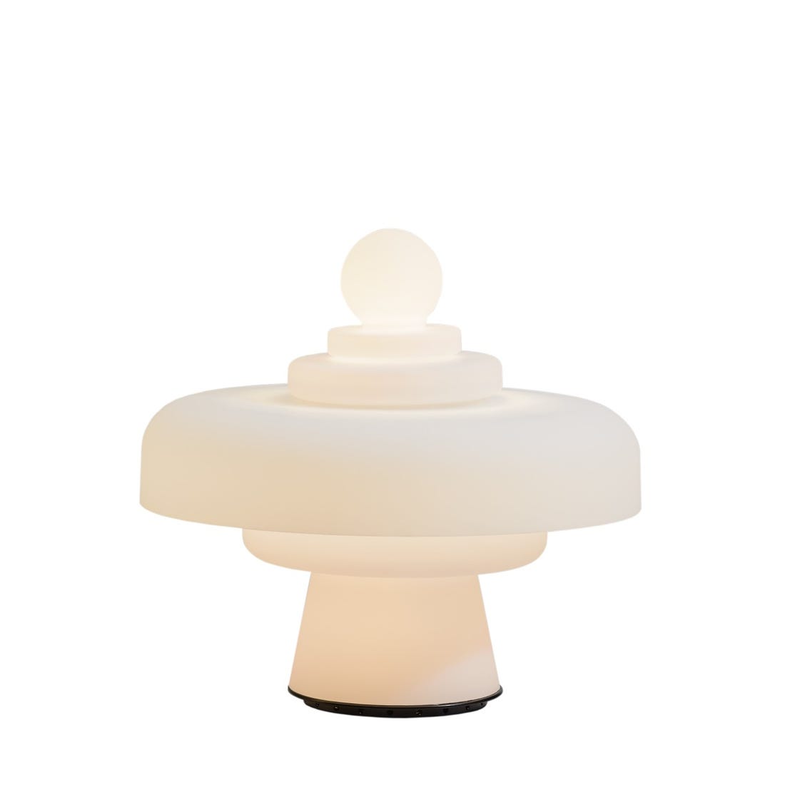 Regina - Led Blown Glass Table Lamp by Fontanaarte