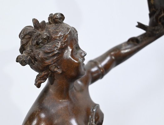 Regula Figurative Statue by E. Bouret, Late 1800s-RVK-1701008