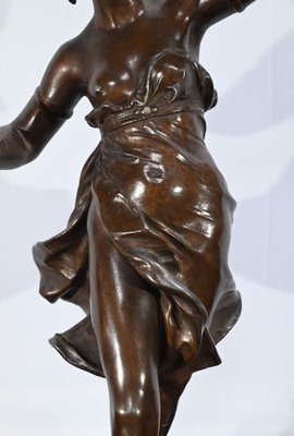 Regula Figurative Statue by E. Bouret, Late 1800s-RVK-1701008