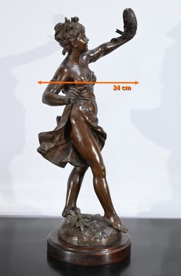 Regula Figurative Statue by E. Bouret, Late 1800s-RVK-1701008