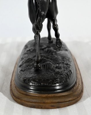 Regula Horse on Wooden Base, Early 20th Century-RVK-1800302