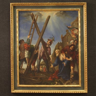 Religious Artist, The Martyrdom of Saint Andrew, 1850, Oil on Canvas, Framed-RP-1816181