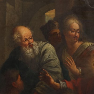 Religious Subject, Oil on Canvas, 18th Century-VMM-2028485