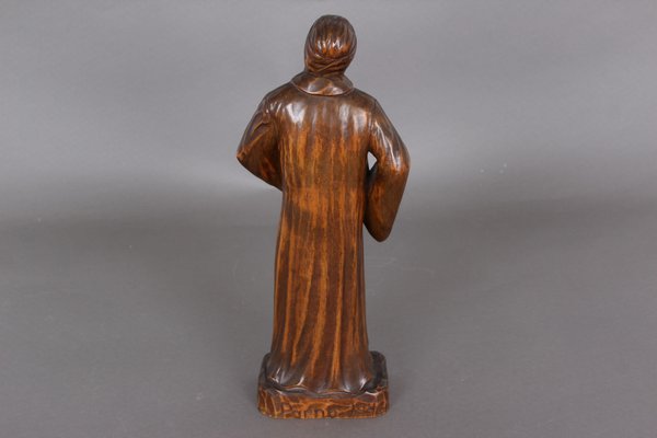 Religious Wood Figure by Parno, 1946-DQ-1248894