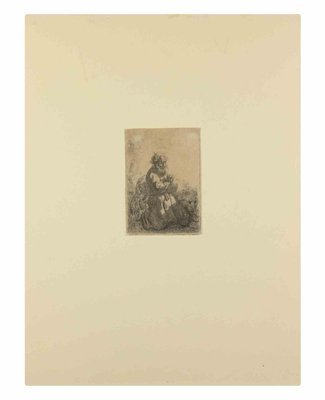 Rembrandt van Rijn, Saint Jerome in Prayer, Etching, 1635-ZCI-2035125