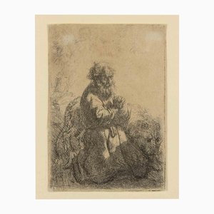 Rembrandt van Rijn, Saint Jerome in Prayer, Etching, 1635-ZCI-2035125