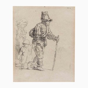 Rembrandt van Rijn, The Family of Peasants Walking, 1652-ZCI-2035123