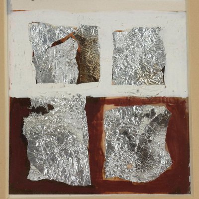 Remo Bianco, Abstract Painting, 1950s, Mixed Media on Plyboard-VMM-1308538