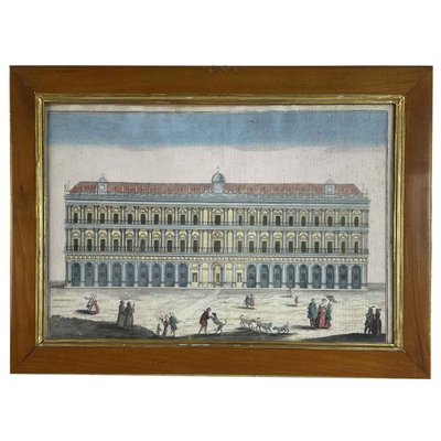 Remondini, Architectural Views, Bassano, 1770, Engravings, Set of 4-TBU-2017592