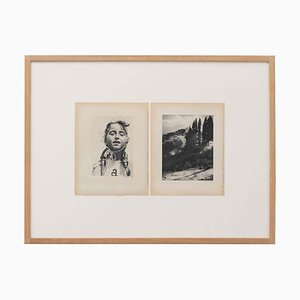 Remy Duval and Lucio Rescenti, Figurative Photogravure, 1940s, Framed-WM-1318357