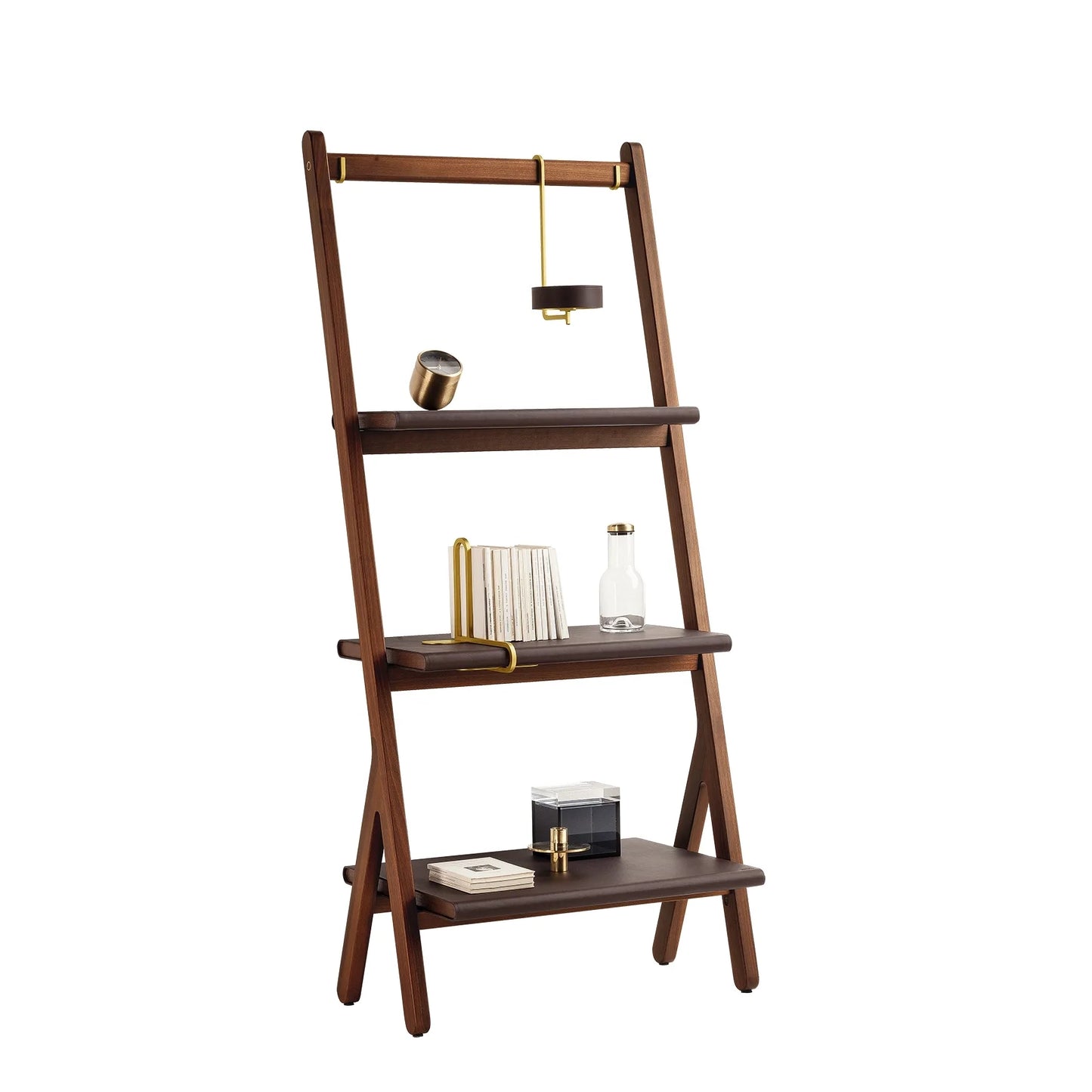 Ren - Solid wood Low bookcase by Poltrona Frau