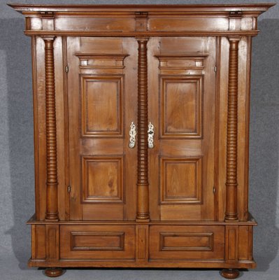 Renaissance / Early Baroque Wardrobe in Walnut, 1670s-DXD-1790236