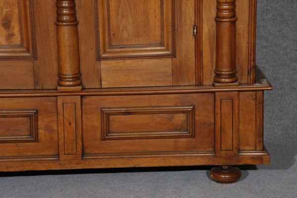 Renaissance / Early Baroque Wardrobe in Walnut, 1670s-DXD-1790236