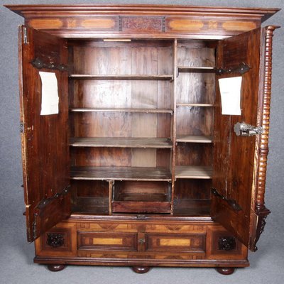 Renaissance or Early Baroque Facade Cabinet, 17th Century-DXD-931723