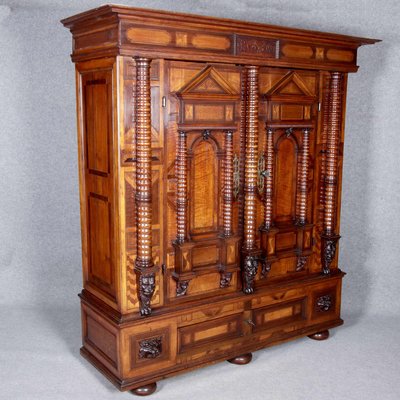 Renaissance or Early Baroque Facade Cabinet, 17th Century-DXD-931723