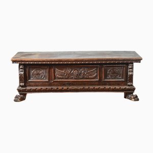 Renaissance Style Carved Chest, 1900s-RAQ-2016964