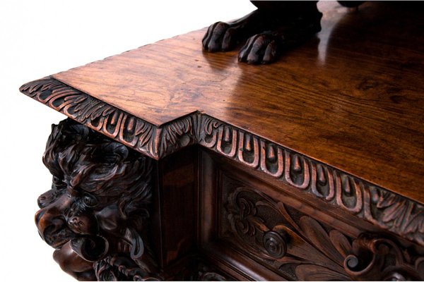 Renaissance Style Carved Sideboard, France, 1790s-BXB-1801021