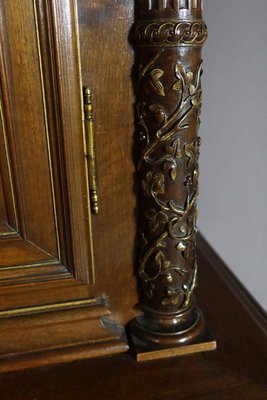 Renaissance Style Carved Walnut Buffet-WSV-1372294