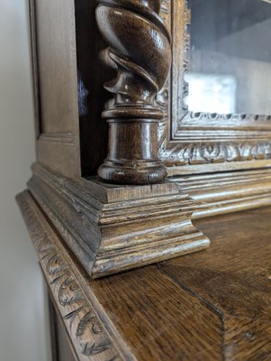 Renaissance Style Hunting Cabinet in Walnut-HLV-2033109