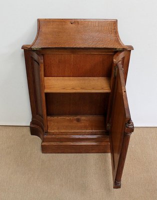 Renaissance Style Jeanselme Cabinet in Solid Oak, Late 19th Century-RVK-1034532