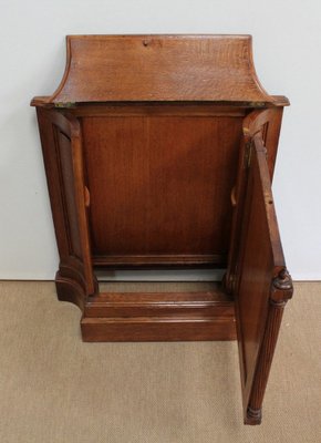 Renaissance Style Jeanselme Cabinet in Solid Oak, Late 19th Century-RVK-1034532