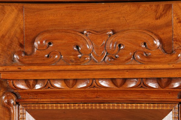 Renaissance Walnut 1-Door Cabinet, 17th Century-DXD-1132860