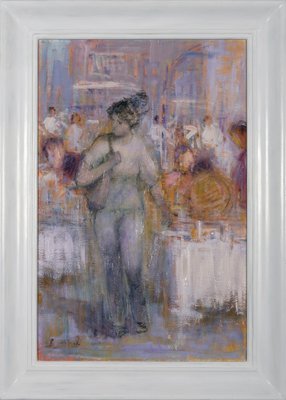 Renato Criscuolo, At the Bar, 2009, Oil on Canvas-VHF-1818577