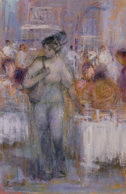 Renato Criscuolo, At the Bar, 2009, Oil on Canvas-VHF-1818577