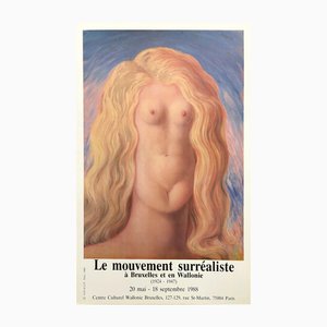 René Magritte, The Rape, 1988 Exhibition Poster, 1988, Paper-YWW-2016233