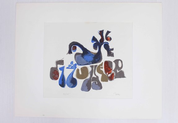 René Myrha, 1960s, Lithograph-BQF-1268301