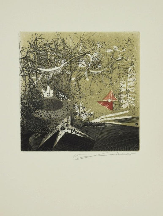 Renee Lubarow 1 - Buis - Original Etching - 1978