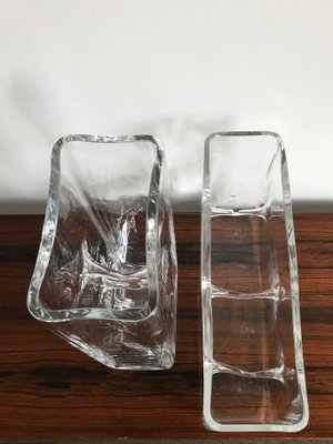 Repetai Murano Glass Vases by Renato Toso for Fratelli Toso, 1964, Set of 2-CC-1435963