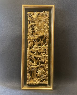 Republic Period Historical Relief Panel of Warriors in Battle, China-NUC-1756403