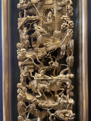 Republic Period Historical Relief Panel of Warriors in Battle, China-NUC-1756403