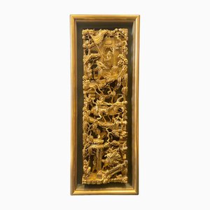 Republic Period Historical Relief Panel of Warriors in Battle, China-NUC-1756403