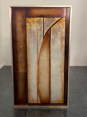 Resin Carved Panel, 1980s, Wood & Resin-IJR-1777071