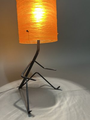 Resin & Metal Table Lamp, 1950s-EK-1718572