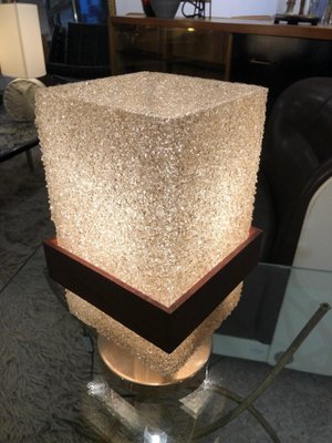 Resin Table Lamp, 1960s-AVC-657474