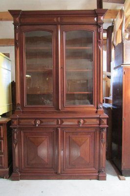 Restoration Mahogany 2-Piece Bookcase-RDN-1707115