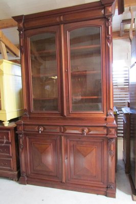 Restoration Mahogany 2-Piece Bookcase-RDN-1707115