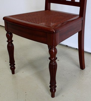 Restoration Period Chairs in Mahogany, Early 19th Century, Set of 6-RVK-951444